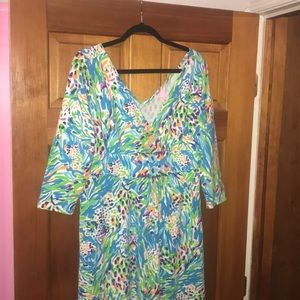 Lilly Pulitzer Maxi Dress. XL. Worn once